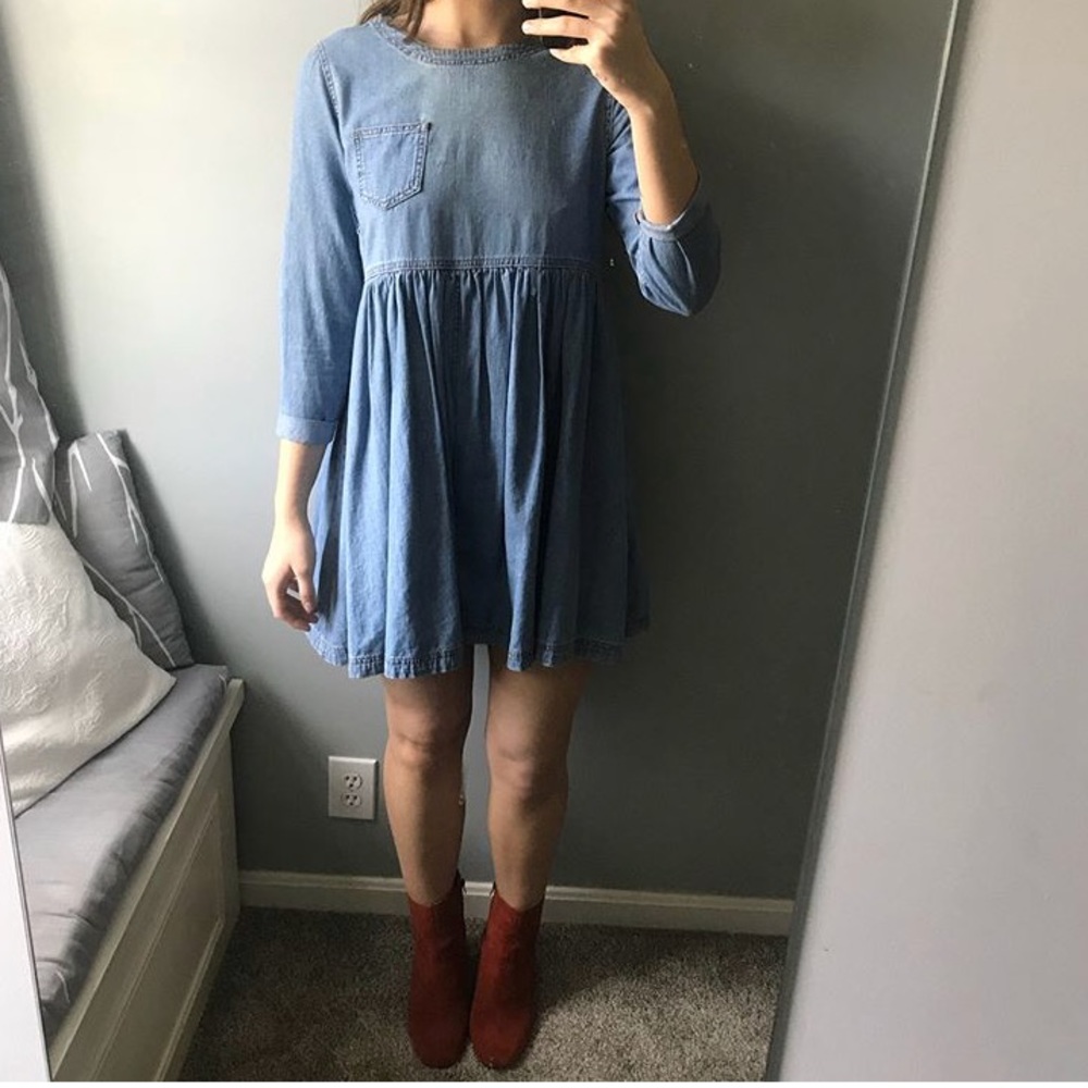 Urban Outfitters Denim Tent Dress